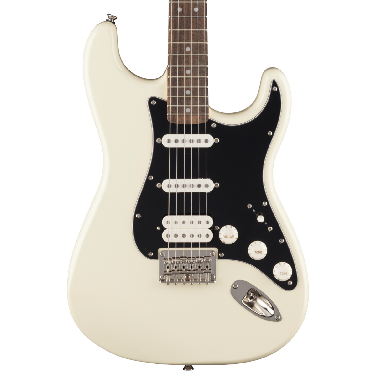 Squier Classic Vibe '70s Stratocaster HT HSS Electric Guitar, Olympic White