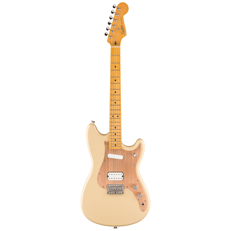 【送料無料ライン/39ショップ】 Electric HS Duo-Sonic Vibe Classic Squier Guitar, Sand Desert ギター
