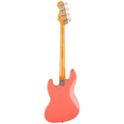 Squier Classic Vibe '60s Jazz Bass Guitar, Tahitian Coral