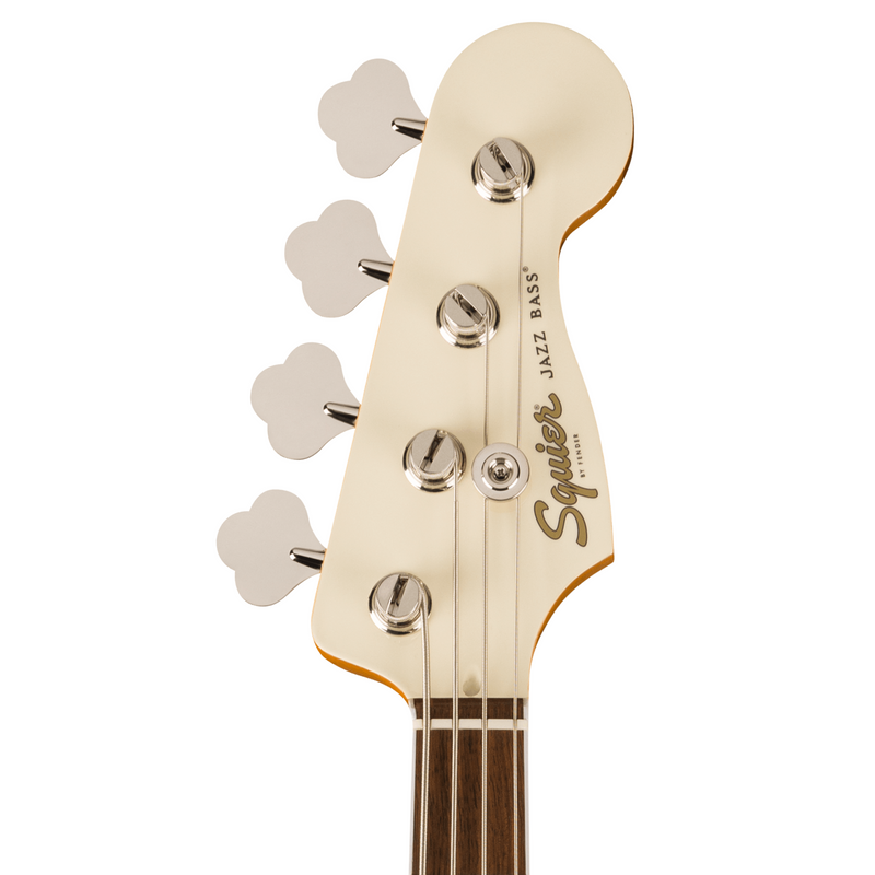 Squier Limited Edition Classic Vibe '60s Custom Jazz Bass, Olympic White w/Matching Headstock