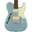 Squier FSR Paranormal Cabronita Telecaster Thinline Electric Guitar, Ice Blue Metallic