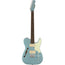 Squier FSR Paranormal Cabronita Telecaster Thinline Electric Guitar, Ice Blue Metallic