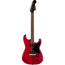 Squier Paranormal Strat-O-Sonic Electric Guitar, Laurel Fingerboard, Crimson Red Transparent