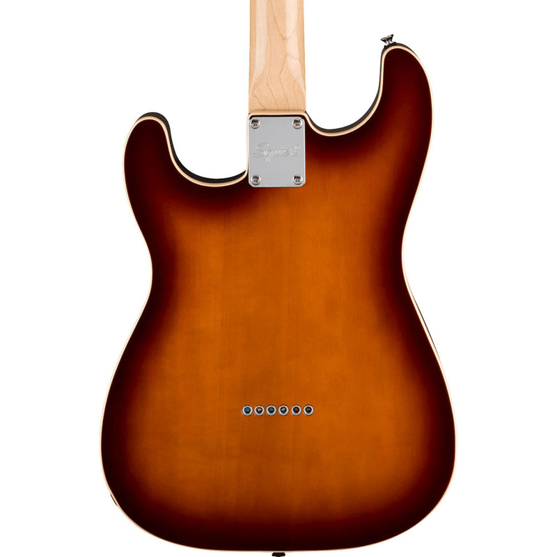 Squier Paranormal Custom Nashville Stratocaster Electric Guitar, Chocolate 2-Color Sunburst