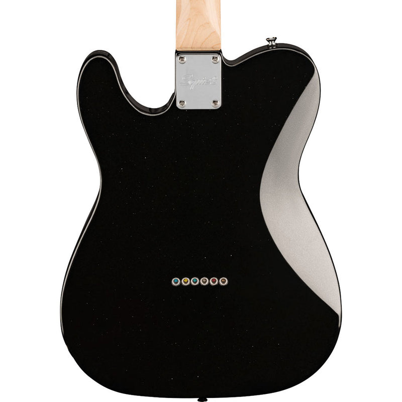 Squier Paranormal Esquire Deluxe Electric Guitar, Maple Fingerboard, Metallic Black