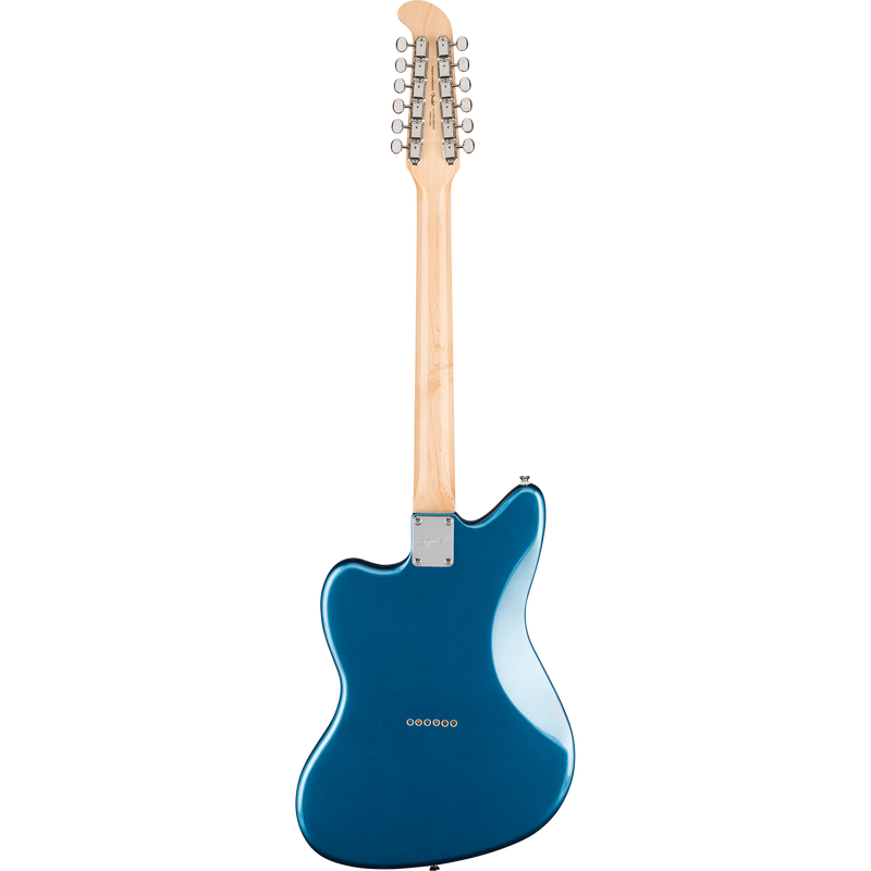 Squier Paranormal Jazzmaster XII 12-String Electric Guitar, Mint Pickguard, Lake Placid Blue