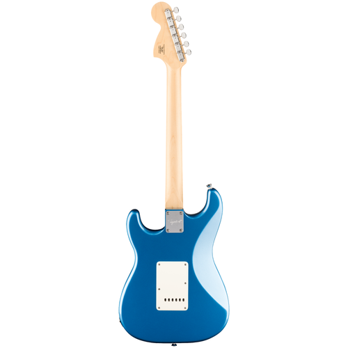 Squier Paranormal Stratocaster Deluxe Electric Guitar, Lake Placid Blue