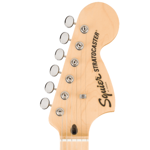 Squier Paranormal Stratocaster Deluxe Electric Guitar, Lake Placid Blue