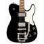 Squier Paranormal Troublemaker Telecaster Deluxe Electric Guitar w/ Bigsby, Black