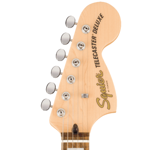 Squier Paranormal Troublemaker Telecaster Deluxe Electric Guitar w/ Bigsby, Honey Sunburst
