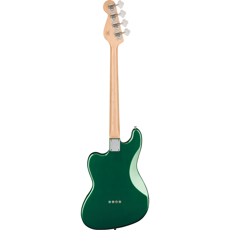 Squier Paranormal Rascal HH Bass Guitar, Laurel Fingerboard, Sherwood Green