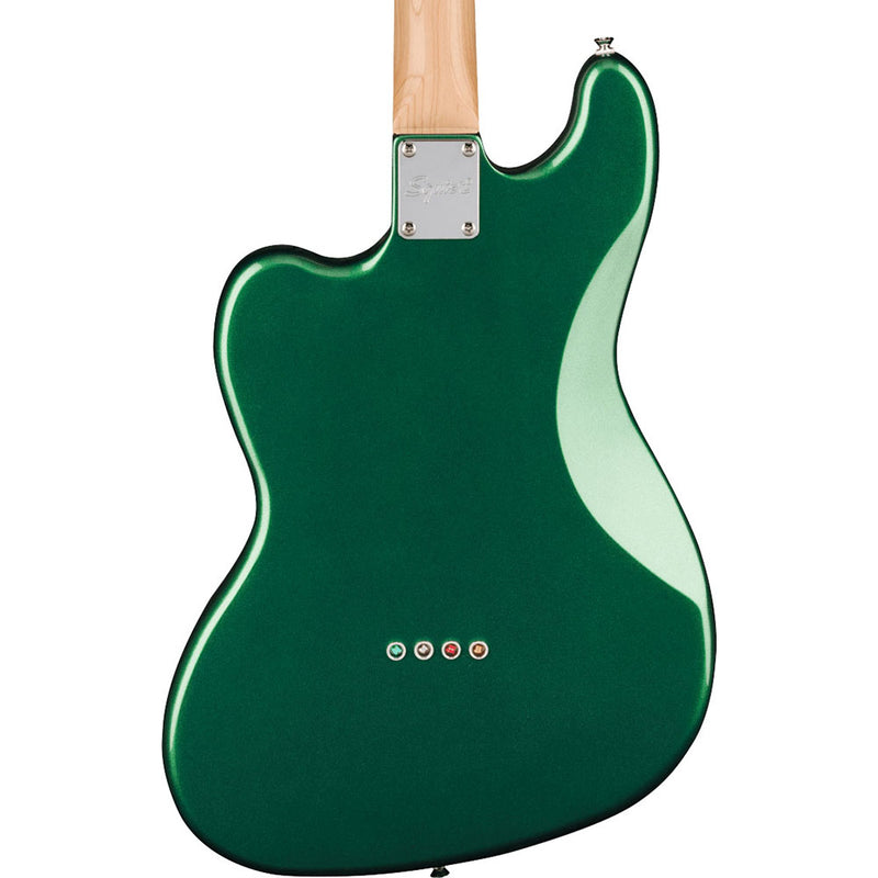 Squier Paranormal Rascal HH Bass Guitar, Laurel Fingerboard, Sherwood Green