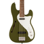 Squier Paranormal Precision Bass Thinline SJ Electric Bass Guitar, Olive