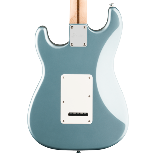 Squier Affinity Series Stratocaster Junior HSS Electric Guitar, Ice Blue Metallic