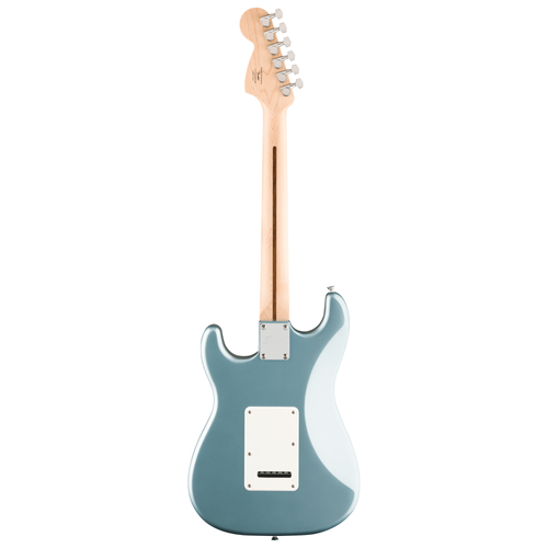 Squier Affinity Series Stratocaster Junior HSS Electric Guitar, Ice Blue Metallic