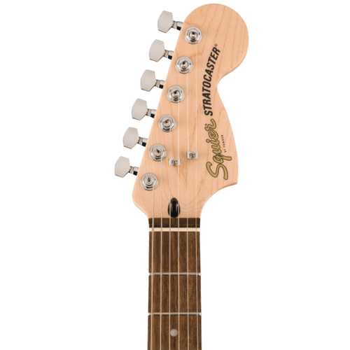 Squier Affinity Series Stratocaster Junior HSS Electric Guitar, Ice Blue Metallic