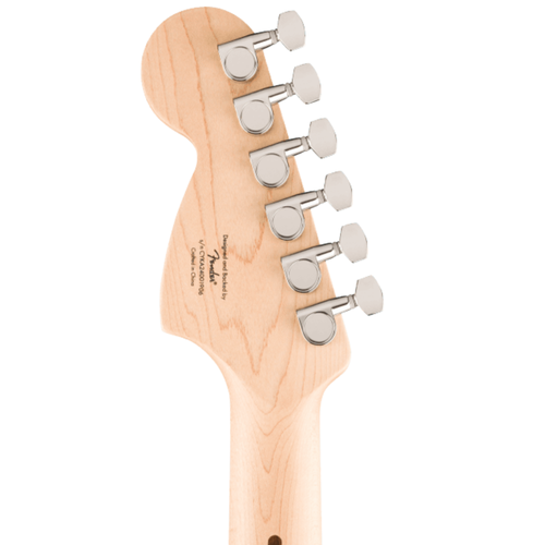 Squier Affinity Series Stratocaster Junior HSS Electric Guitar, Ice Blue Metallic