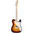 Squier Affinity Series Telecaster Thinline Electric Guitar, Maple Fingerboard, 3-Color Sunburst