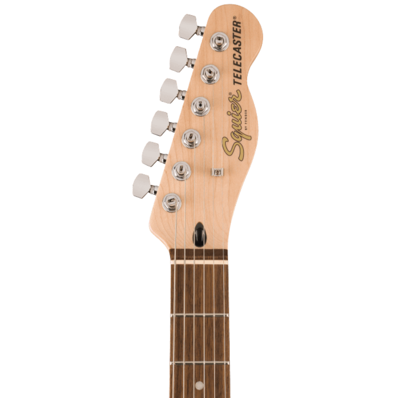 Squier Affinity Series Telecaster SH, Flame Maple Top, Crimson Red Transparent