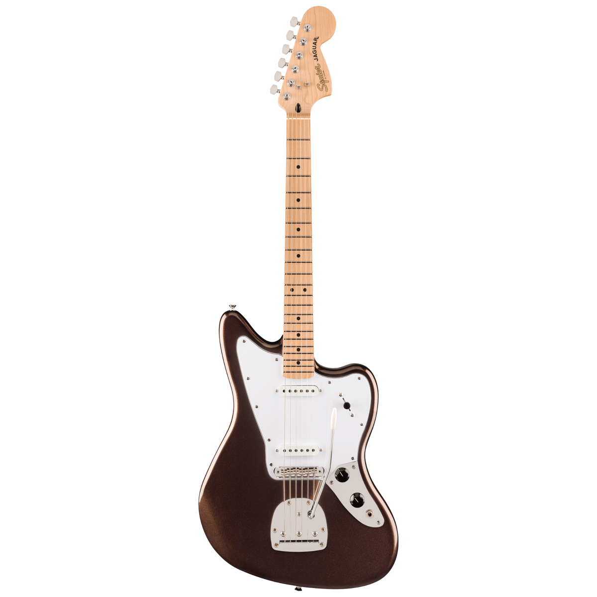 Squier Affinity Series Jaguar Electric Guitar, Mystic Metallic Brown