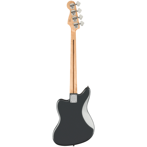 Squier Affinity Series Jaguar H Bass Guitar, Laurel Fingerboard, Charcoal Frost Metallic