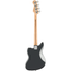Squier Affinity Series Jaguar H Bass Guitar, Laurel Fingerboard, Charcoal Frost Metallic