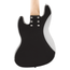 Squier Affinity Series Jazz Bass VI, Laurel, Black Metallic