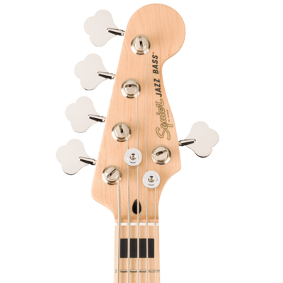 Squier Affinity Series Active Jazz Bass V, Maple, Black Metallic