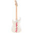 Squier Limited Edition Hello Kitty Stratocaster Electric Guitar, Maple Fingerboard, White