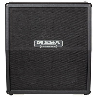 Mesa Boogie 4x12 Rectifier Traditional Slant Speaker Cabinet, Black Bronco