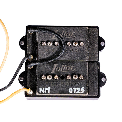 Lollar Precision 90 4-String Bass Pickup, Black Cover