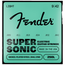 Fender SuperSonic 250L Nickel-Plated Steel Electric Guitar Strings, 9-42