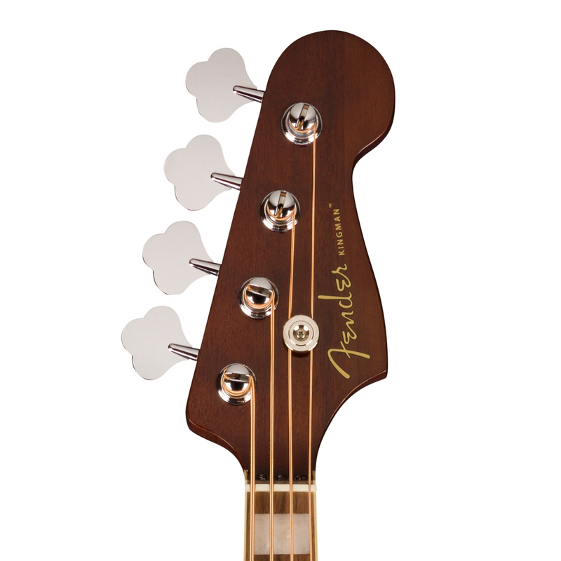 Fender Kingman Acoustic Bass Guitar, Walnut Fingerboard, Shaded Edge Burst w/ Gig Bag
