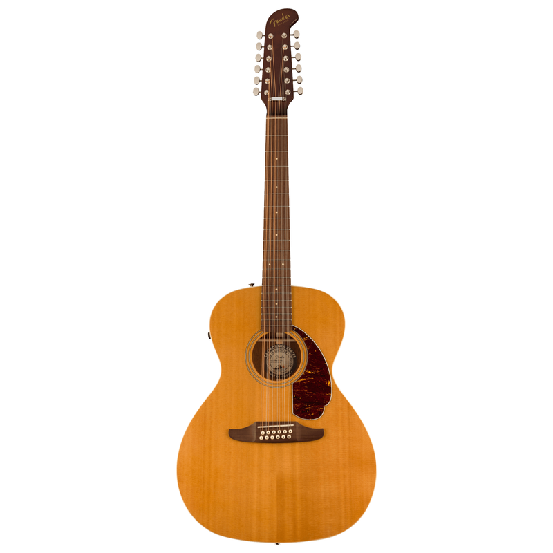 Fender Villager 12-String Acoustic Guitar, Spruce Top, Sapele Back/Sides, Aged Natural