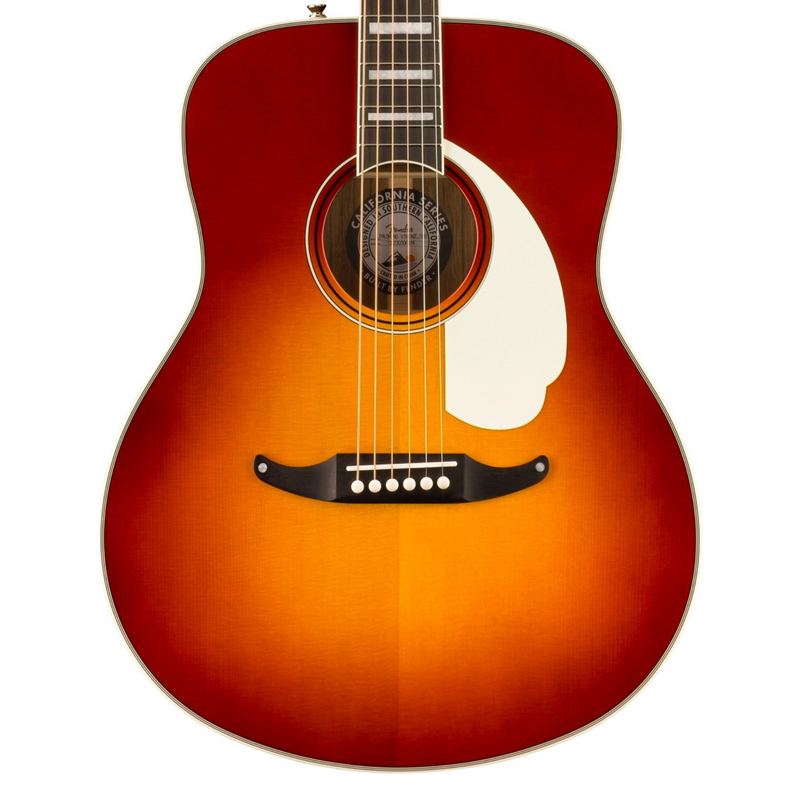 Fender Palomino Vintage Acoustic Electric Guitar Sienna Sunburst w C