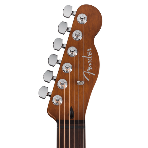 Fender Acoustasonic Standard Telecaster Acoustic-Electric Guitar, Black