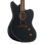 Fender Acoustasonic Standard Jazzmaster Acoustic-Electric Guitar, Black