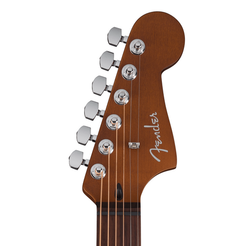 Fender Acoustasonic Standard Jazzmaster Acoustic-Electric Guitar, Black