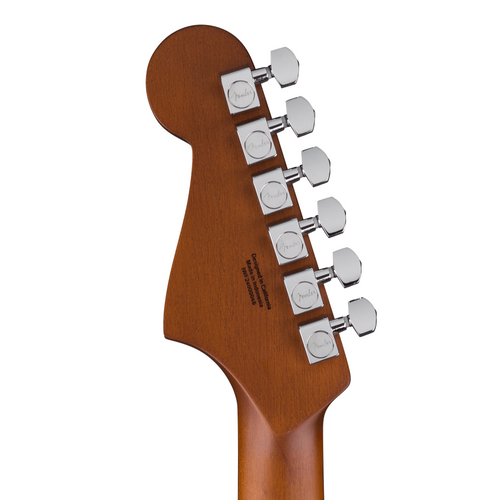 Fender Acoustasonic Standard Jazzmaster Acoustic-Electric Guitar, Black