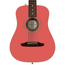 Fender California Standard Redondo Mini Acoustic Guitar, Fiesta Red