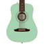 Fender California Standard Redondo Mini Acoustic Guitar, Surf Green