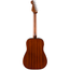 Fender California Deluxe Redondo Jr. E Acoustic-Electric Guitar, Honey Sunburst