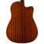 Fender California Deluxe Redondo CE Left-Handed Acoustic-Electric Guitar, Natural