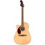 Fender California Deluxe Redondo CE Left-Handed Acoustic-Electric Guitar, Natural