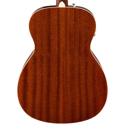 Fender California Deluxe Monterey E Acoustic-Electric Guitar, Aztec Gold