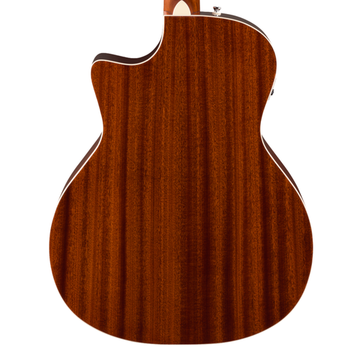 Fender California Deluxe Kingman CE Acoustic Bass Guitar, Black