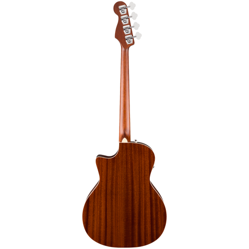 Fender California Deluxe Kingman CE Acoustic Bass Guitar, Black