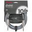 Fender Contour Series 10' Instrument Cable, Inca Silver