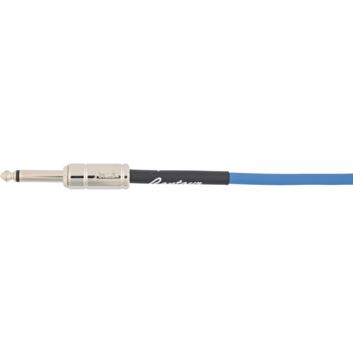 Fender Contour Series 18.6' Instrument Cable, Lake Placid Blue