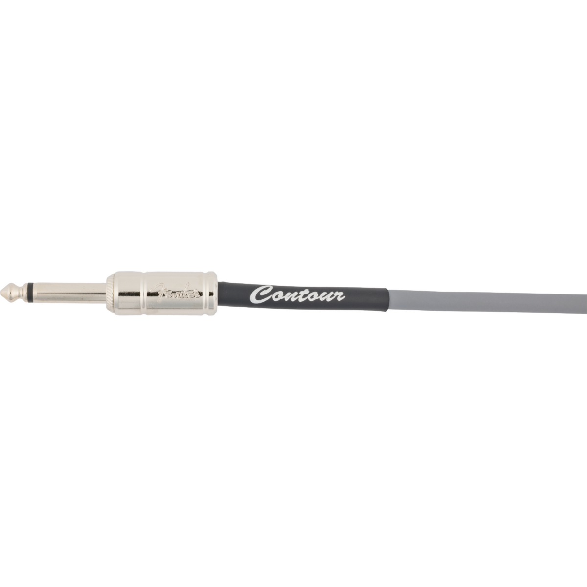Fender Contour Series 18.6' Instrument Cable, Inca Silver